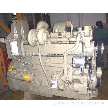24V electric motor starters, in-line, 6 cylinders,turbocharged marine engine for generator
